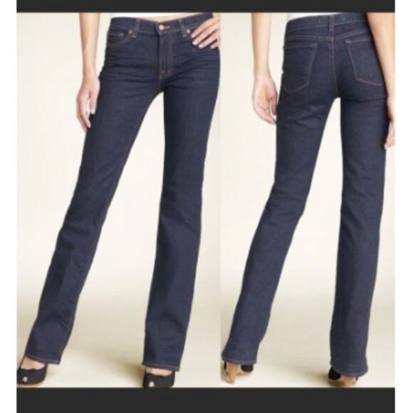 J Brand Aruba Mid Rise Straight Leg Medium Wash Style#3805 Size 26 - Picture 1 of 9